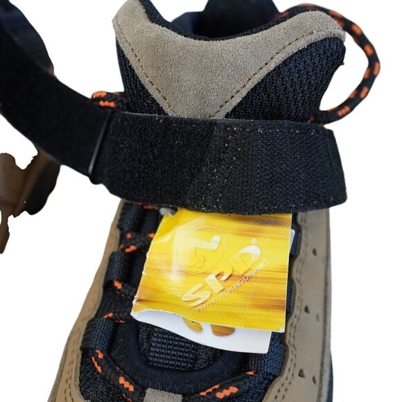 NWOB Shimano SPD SH-M057 Cycling Shoes Size 7 Tan/Black Lace-Up & Velcro Closure - Picture 5 of 11
